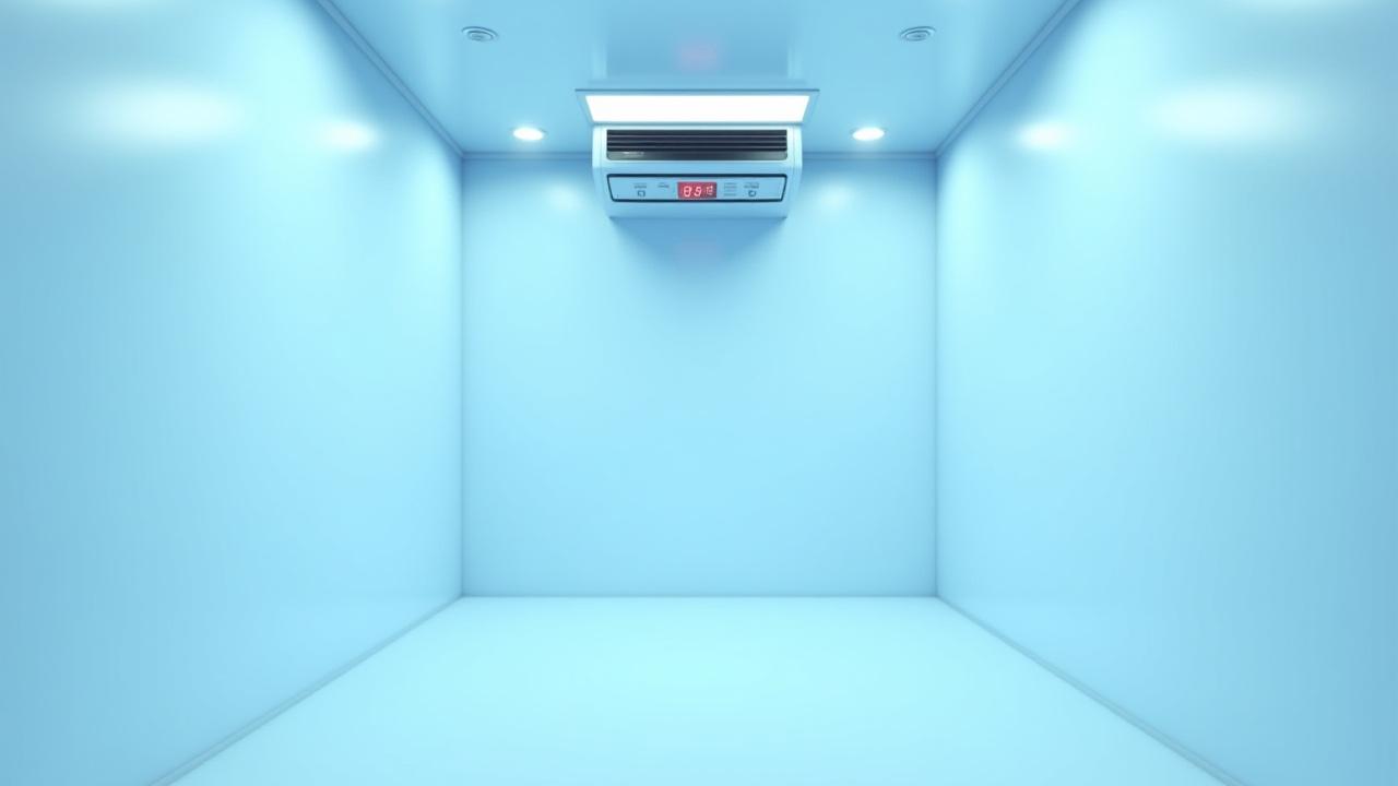 Ultra-clean interior of a SLYBS refrigerated trailer with advanced climate controls